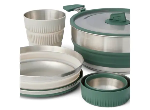 Sea to Summit Detour Stainless Steel Collapsible One Pot Cook Set 3L Topf im Set