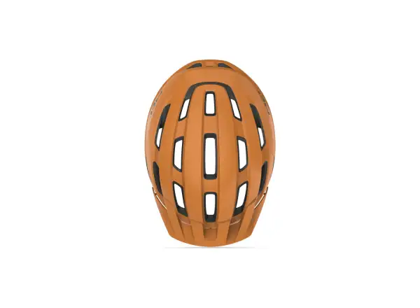 MET Downtown Helm Orange