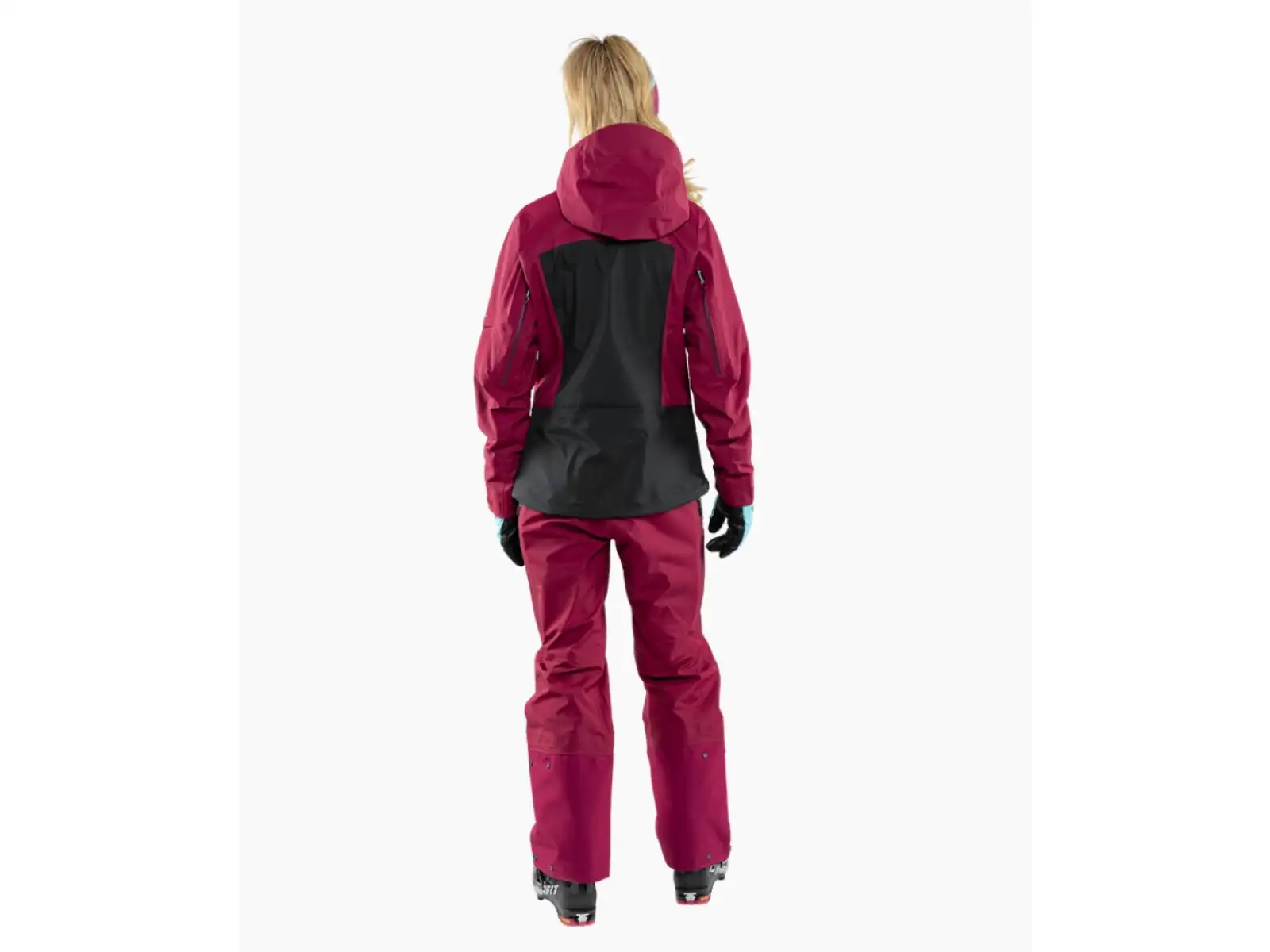 Dynafit Free GTX Damen Hose Beet Red.