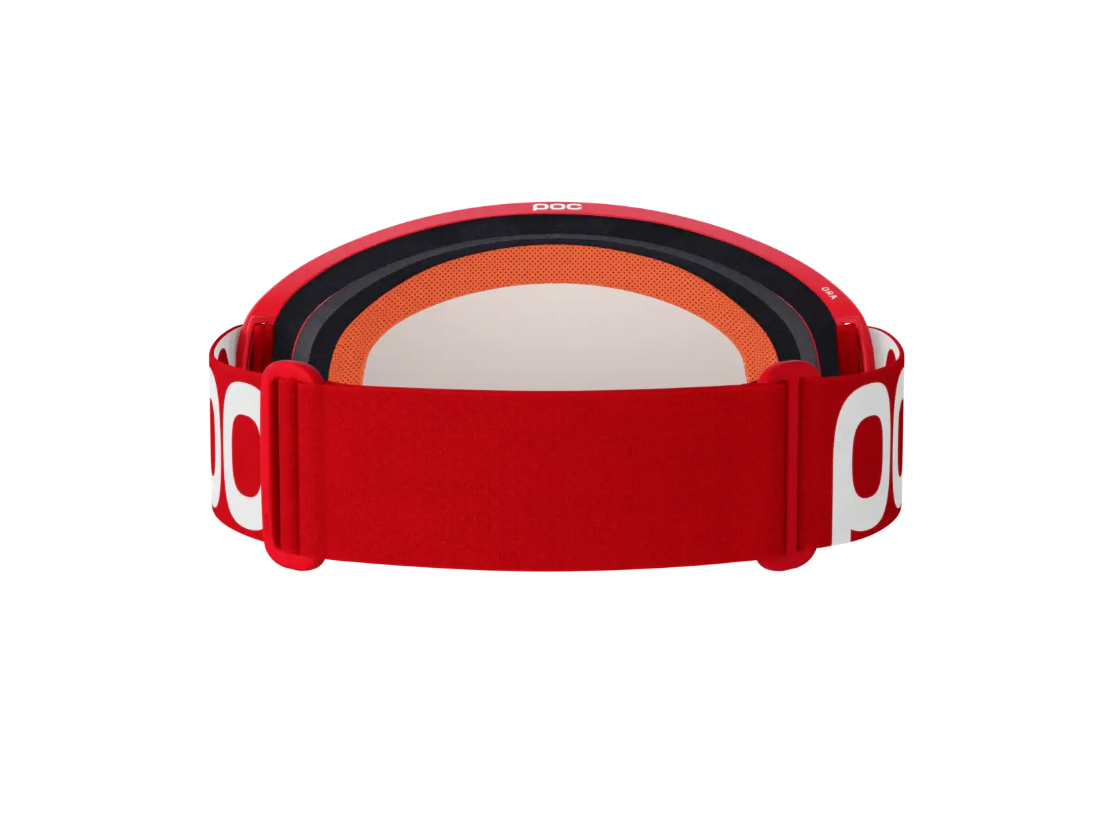POC Ora MTB Brille Prismane Red/Clarity Trail/Cloudy Brown