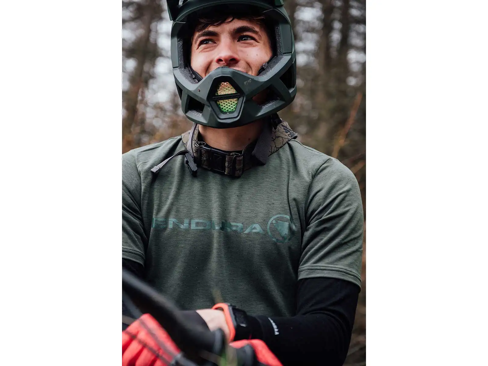 Endura MT500 Full Face Helm Electric Blue