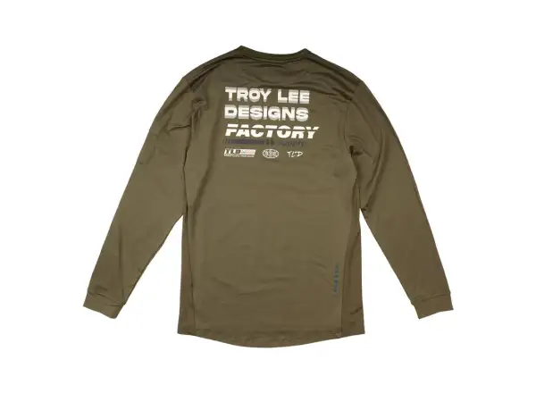Troy Lee Designs Ruckus Ride Tee Kindertrikot Langarm Factory Caper