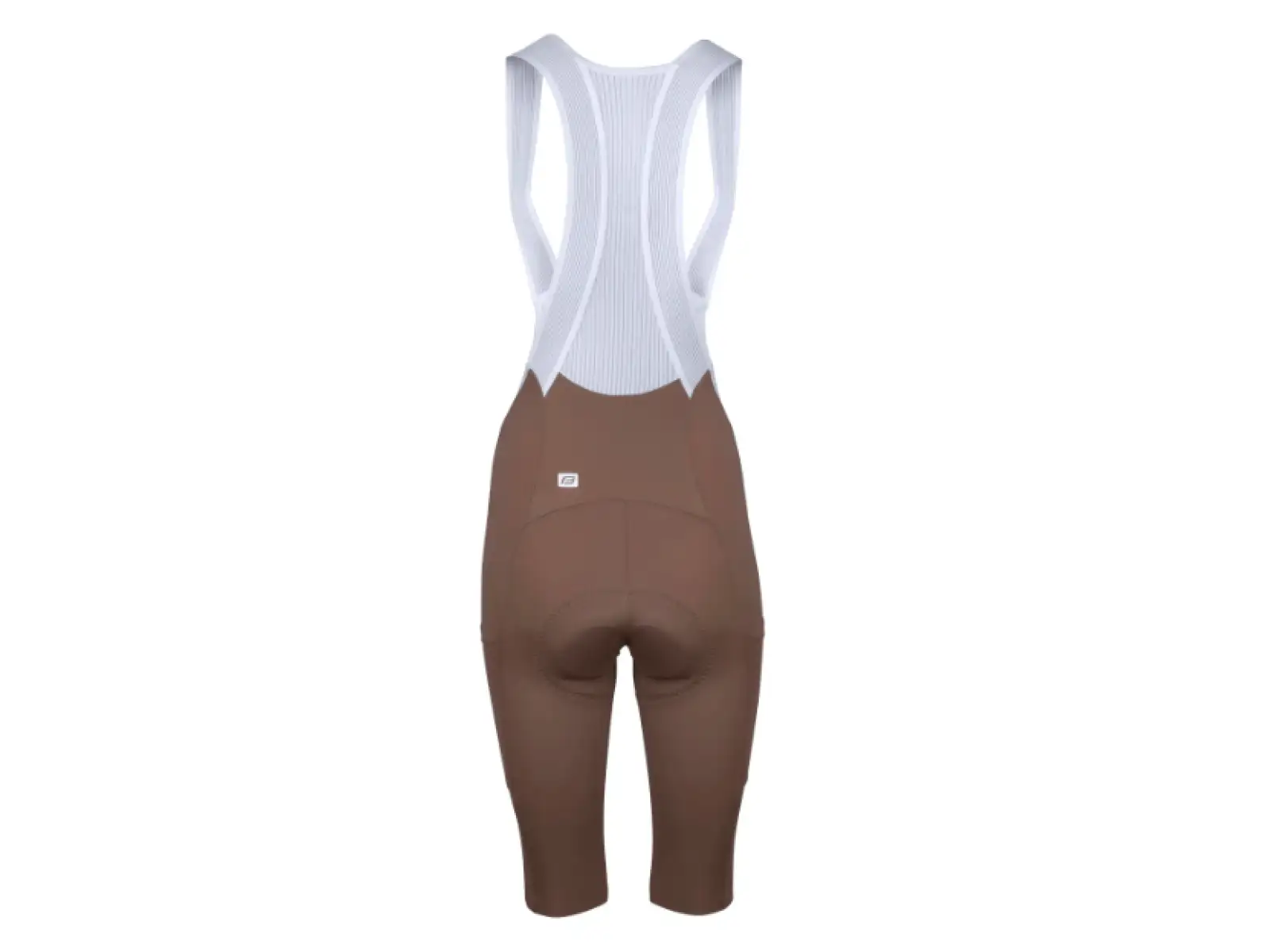 Force Mono Lady Damen Radhose mit Polster und Trägern braun