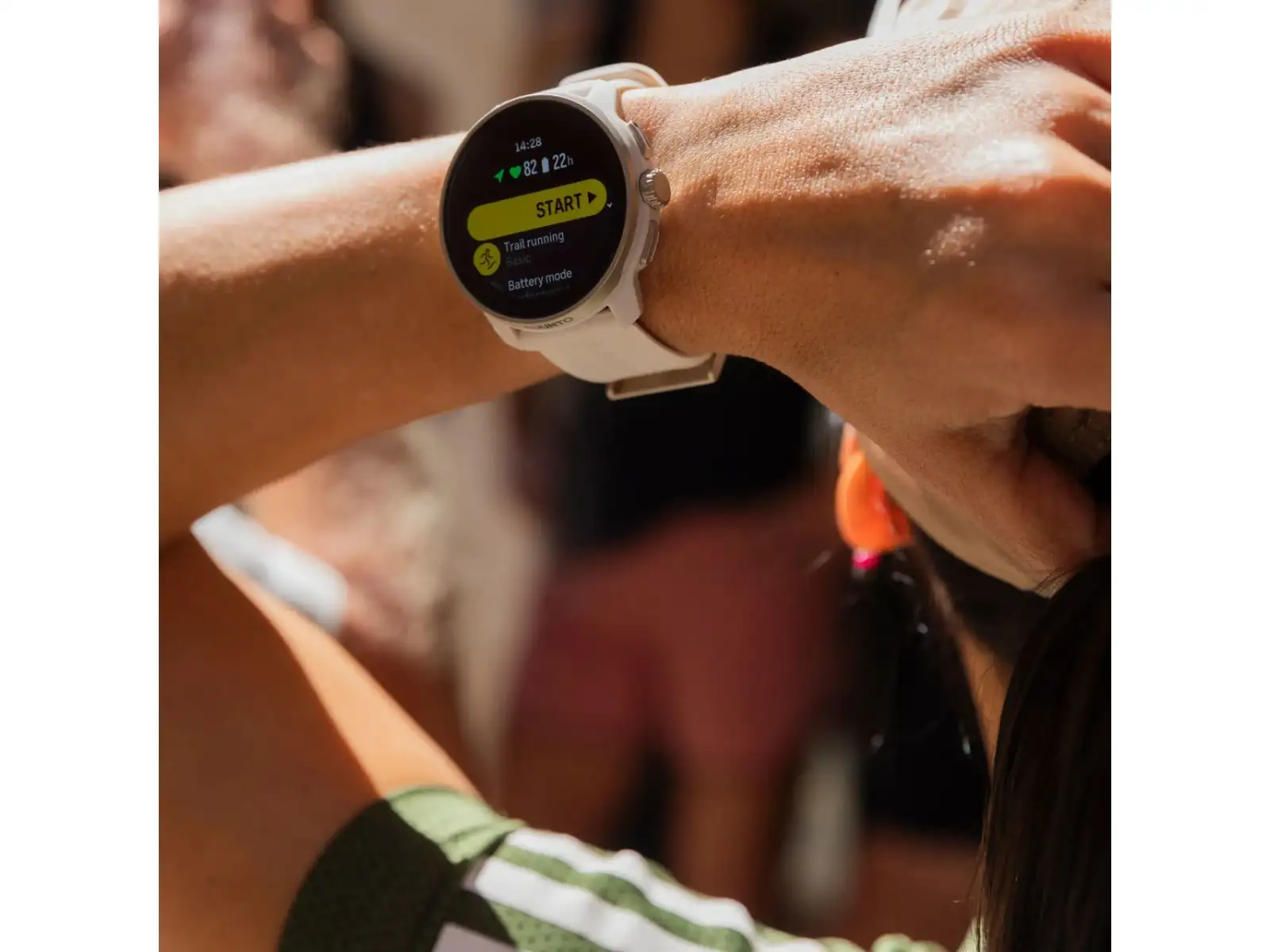 Suunto Race S Titanium Smartwatch Canary