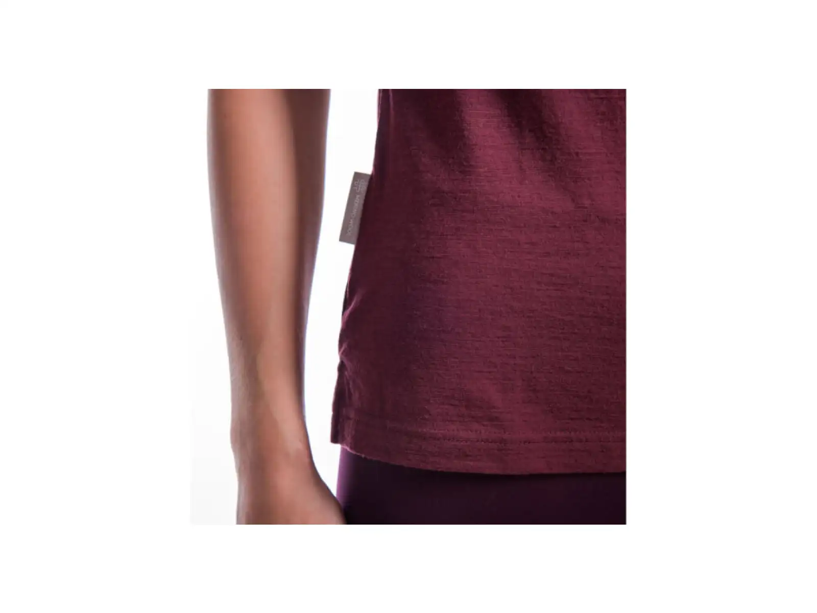 Sensor Merino Air PT Hills Damen T-Shirt Kurzarm Port Red