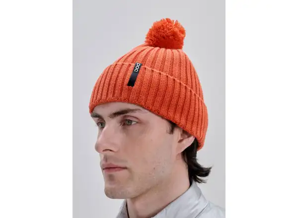 POC Beanie Pom Mütze mit Bommel Agate Red