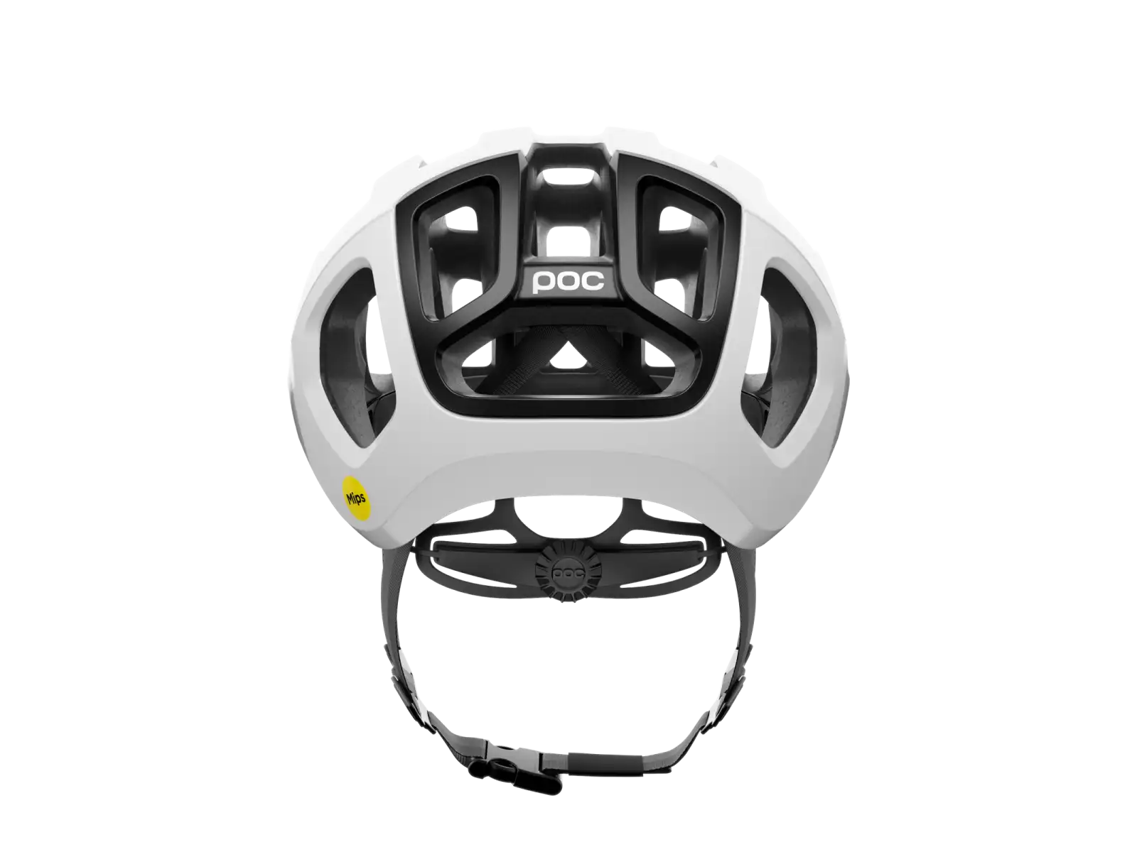 POC Ventral Air WF MIPS Helm White/Black Matt