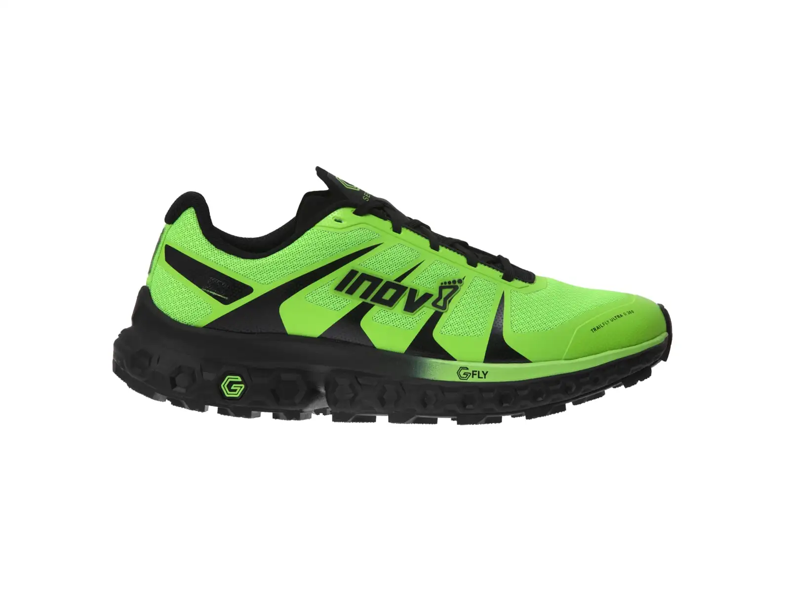 Inov-8 Trailfly Ultra G 300 Max Herren-Laufschuhe grün/schwarz
