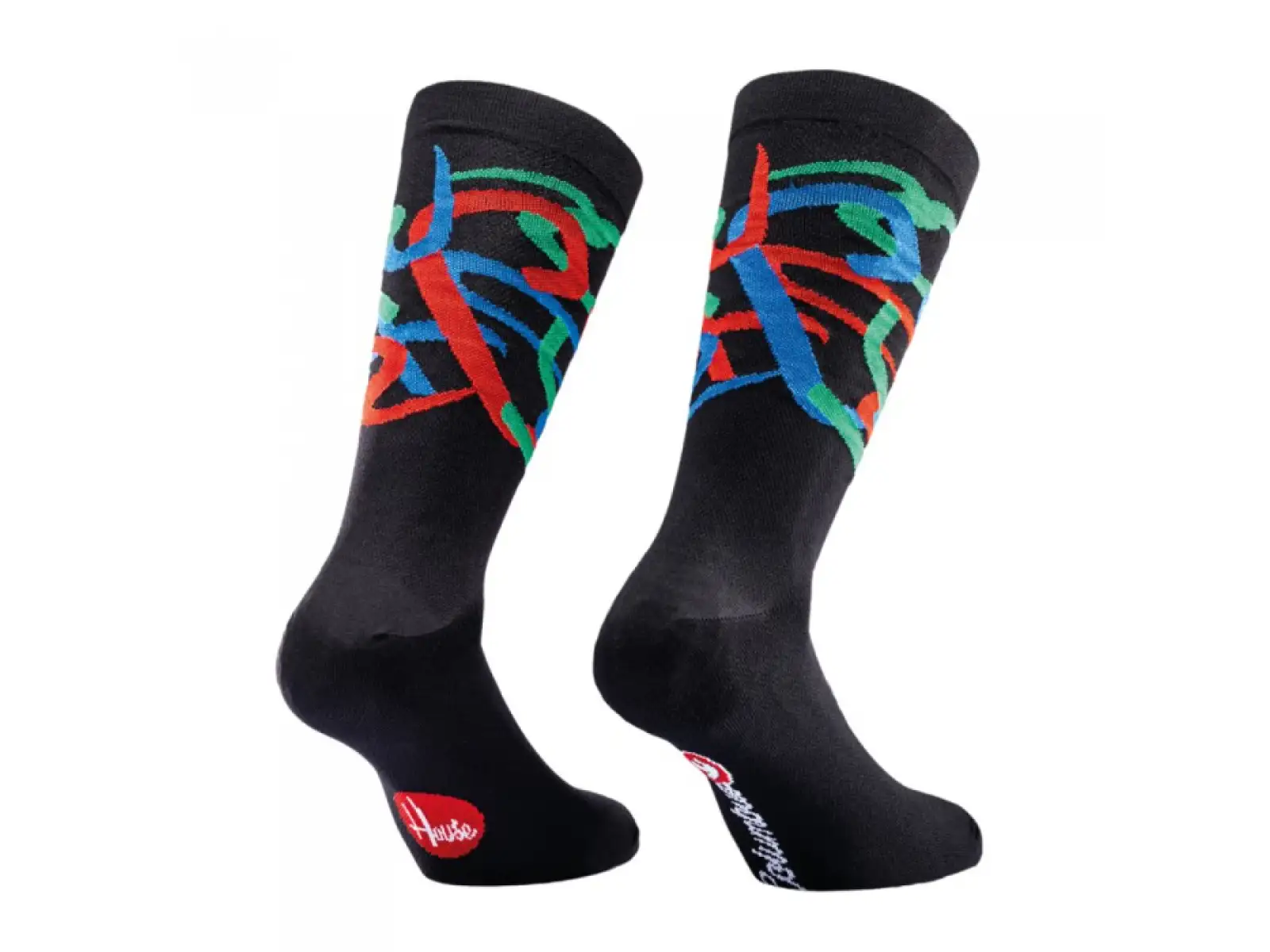 Cinelli COLUMBUS TUBOGRAPHY Socken hohe schwarz