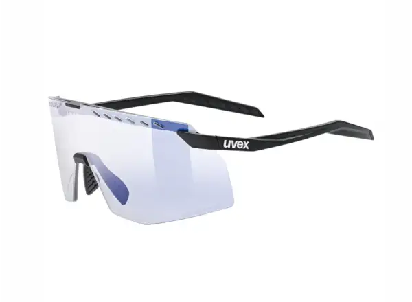 Uvex Pace Stage Variomatic Brille Black Matt/Mirror Blue