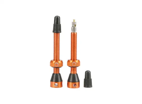 Tubolight Ventile 50 mm orange Paar