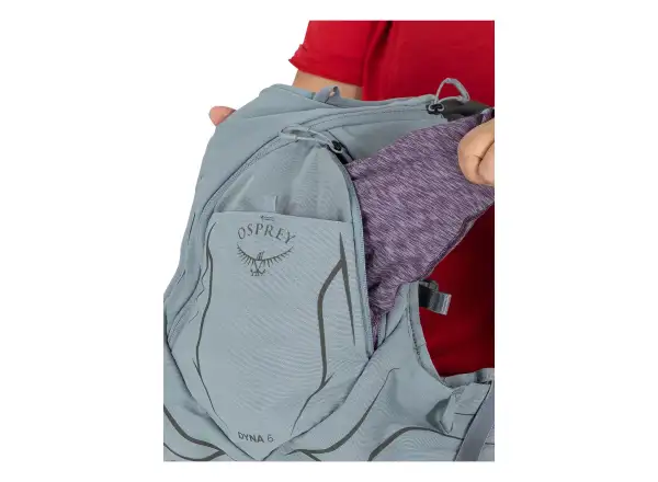 Osprey Dyna 6 Damen-Laufweste + 2x Flasche Hydraulics 0,5 l Kakio/Manuka Pink