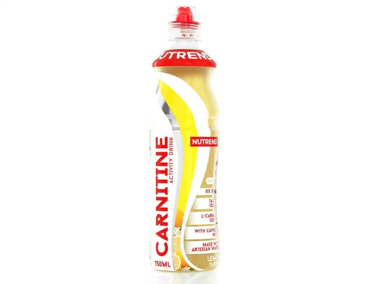 Nutrend Carnitin Getränk mit Koffein 750 ml Zitrone
