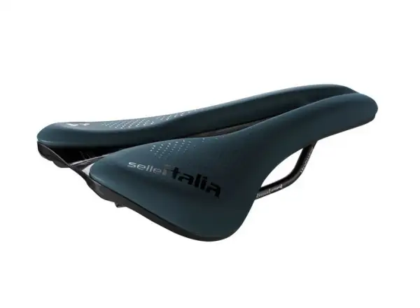 Selle Italia Novus Boost EVO Gravel TM Superflow L3 Sattel Blau