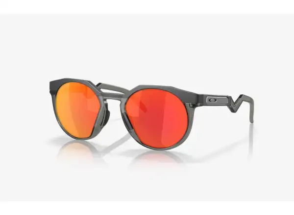 Oakley HSTN Brille Matte Carbon/Prizm Ruby