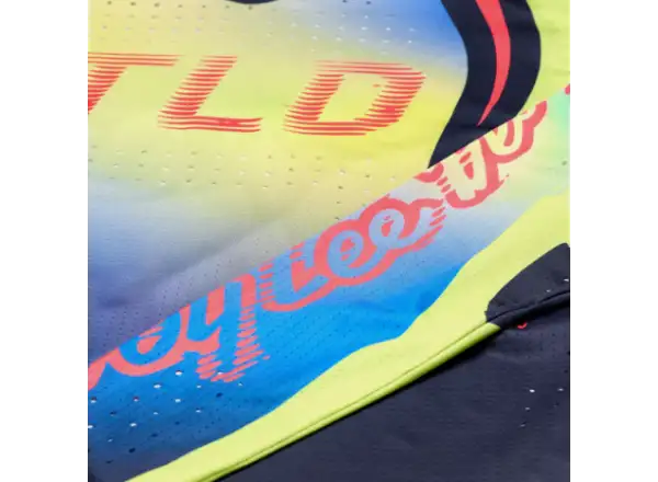 Troy Lee Designs Sprint Ultra Drip Herren Trikot Langarm Glo Yellow