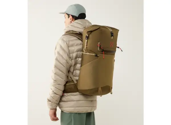 Haglöfs Magma Rolltop 40 WR Rucksack Teak Brown/Oak Brown 40l