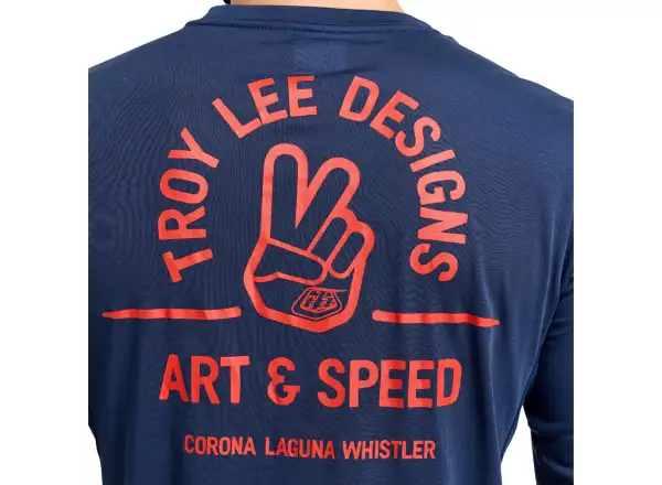 Troy Lee Designs Skyline Ride Herren-Trikot Langarm Locals/Midnight