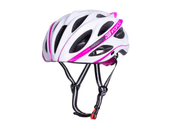 Force Bull Helm weiß/rosa