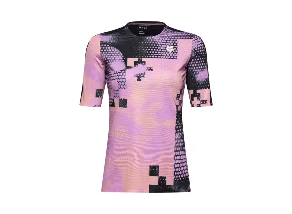Fox Flexair Ascent Pulse Damen-Trikot kurzarm Dusty Rose