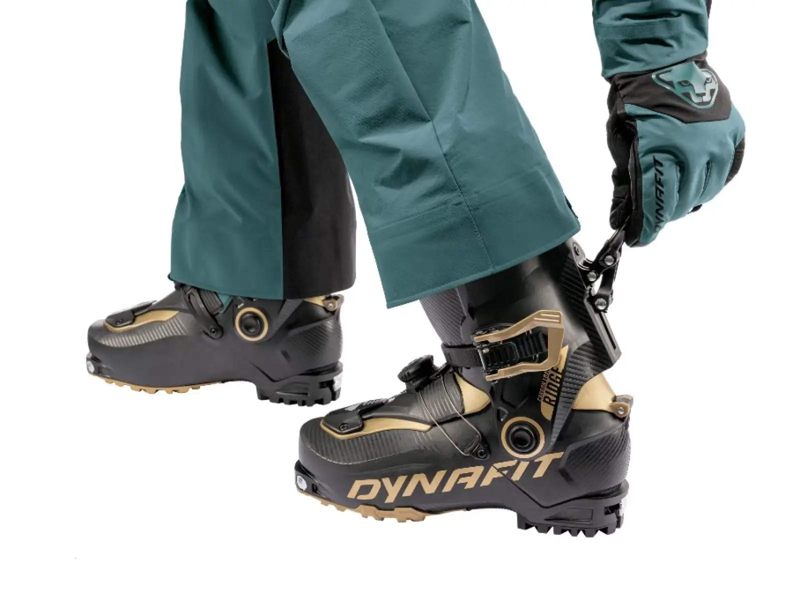 Dynafit Ridge Pro Skitourenschuhe Black Out Gold