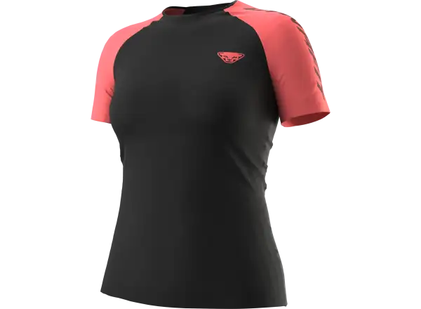 Dynafit Ultra S-Tech Damen T-Shirt Kurzarm Black Out Cabana