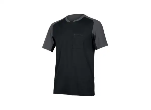 Endura GV500 Foyle Herren-T-Shirt kurzarm Schwarz