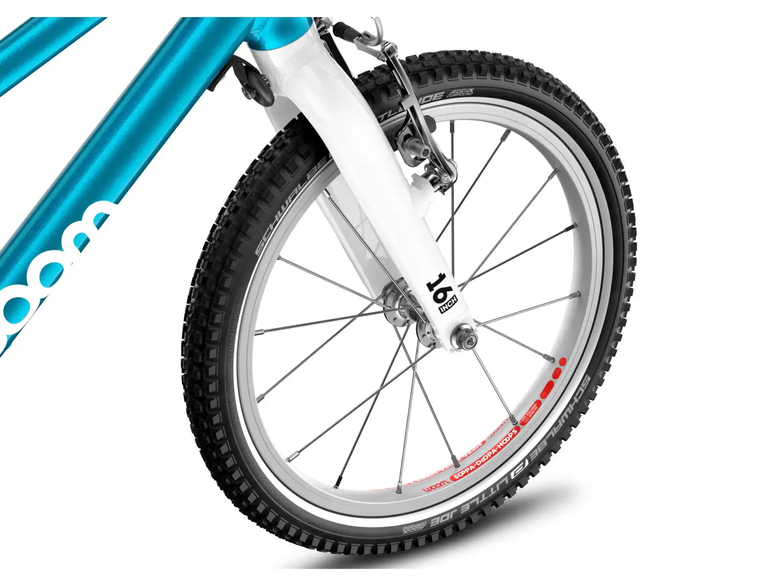 Woom GO 3 Automagic Kinderfahrrad 16" Metallic Blue