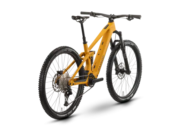 Raymon Airok Comp vollgefedertes Elektrofahrrad Kurkuma/Brown