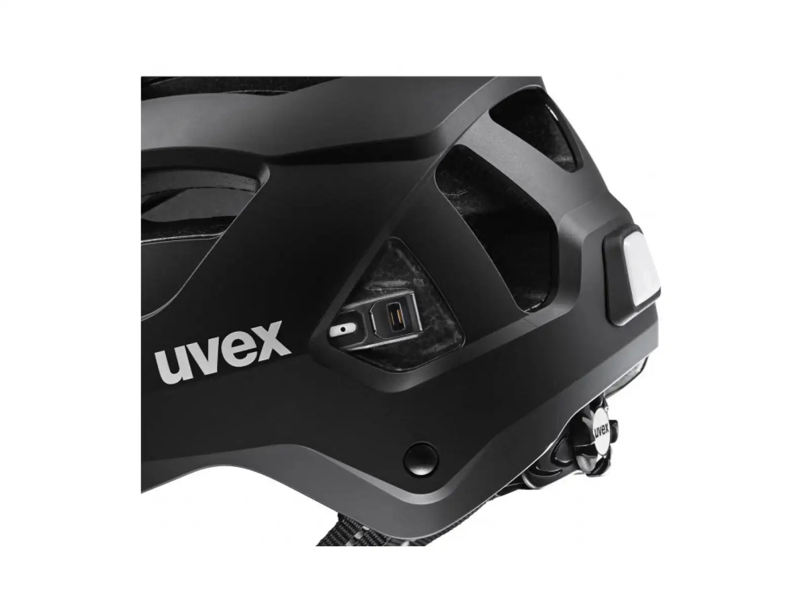 Uvex City Stride MIPS Hiplok Helm Black Matt