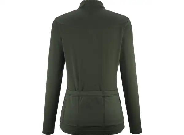 Mavic Aksium Thermo Damen-Trikot Langarm Christmas Green