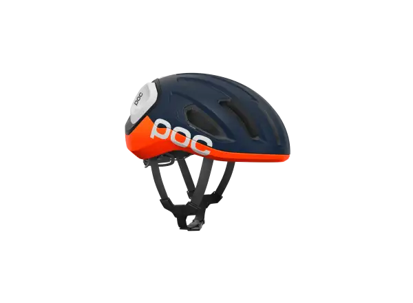 POC Amidal Rennradhelm Apatite Navy Matt/Fluo. Orange Matt/Hydrogen White Matt