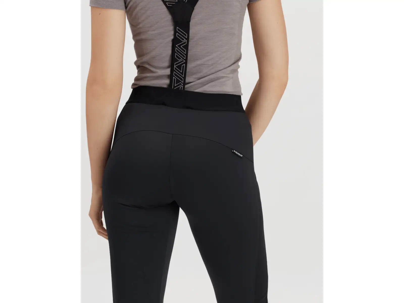 Silvini Ordona Damen Radhose mit Gel-Polsterung in Black/Cloud.
