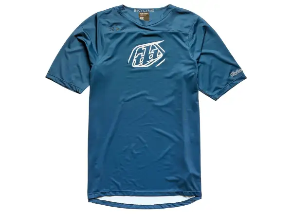 Troy Lee Designs Skyline Iconic Trikot Kurzarm Indigo