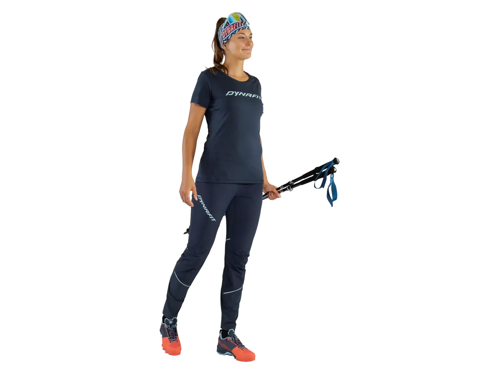 Dynafit Traverse 2 Damen Funktions-T-Shirt kurzarm Blueberry