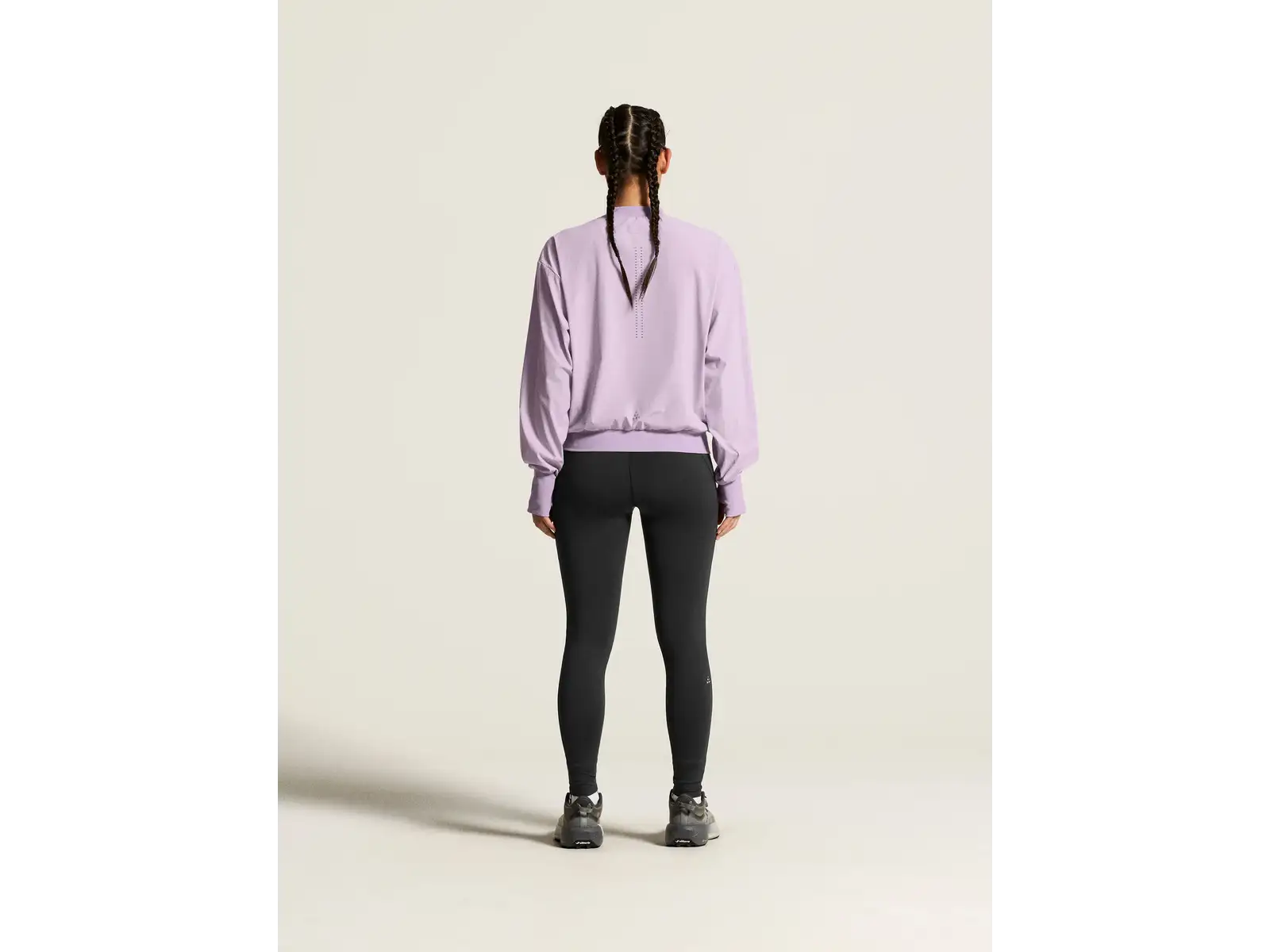 Craft Hypervent Wind Top Damen Langarmshirt lila
