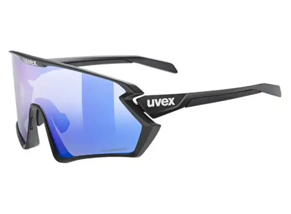 Uvex Sportstyle 231 2.0 Variomatic Fahrradbrille Black Mat/LTM. Blue