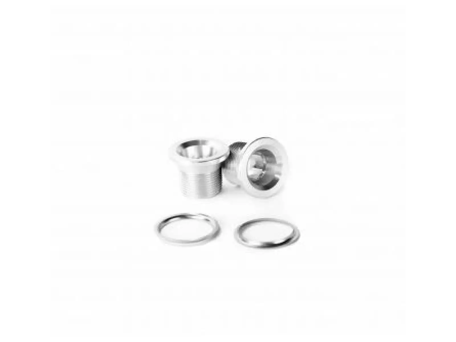 Leonardi Factory Bolt Cap Kurbelschrauben in Silber