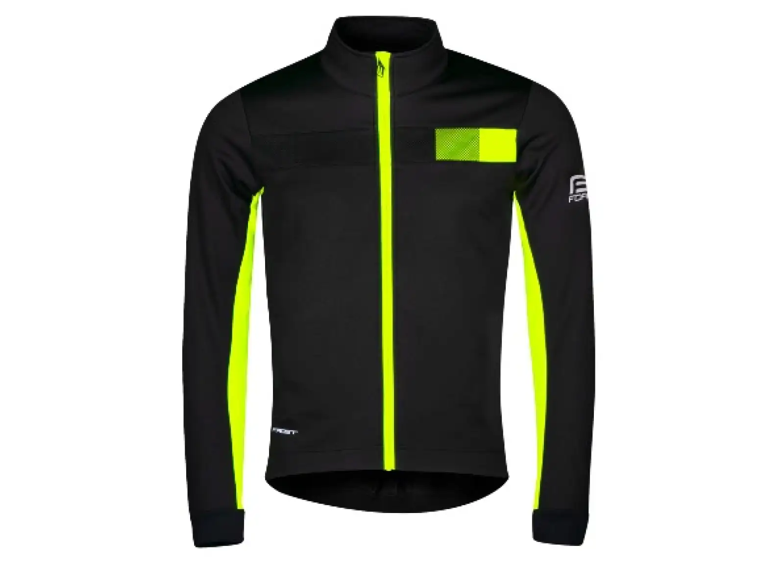 Force Frost Herrenjacke schwarz/fluoreszierend.