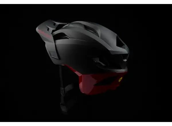 Troy Lee Designs Flowline SE MIPS Helm Radian Charcoal/Red