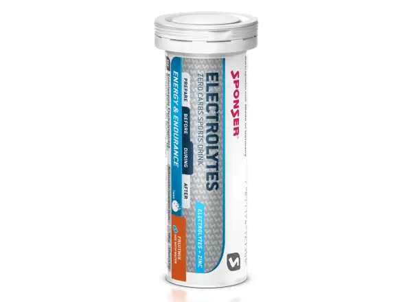 Sponser Elektrolyte Brausetabletten Rot Orange 10 Tabletten