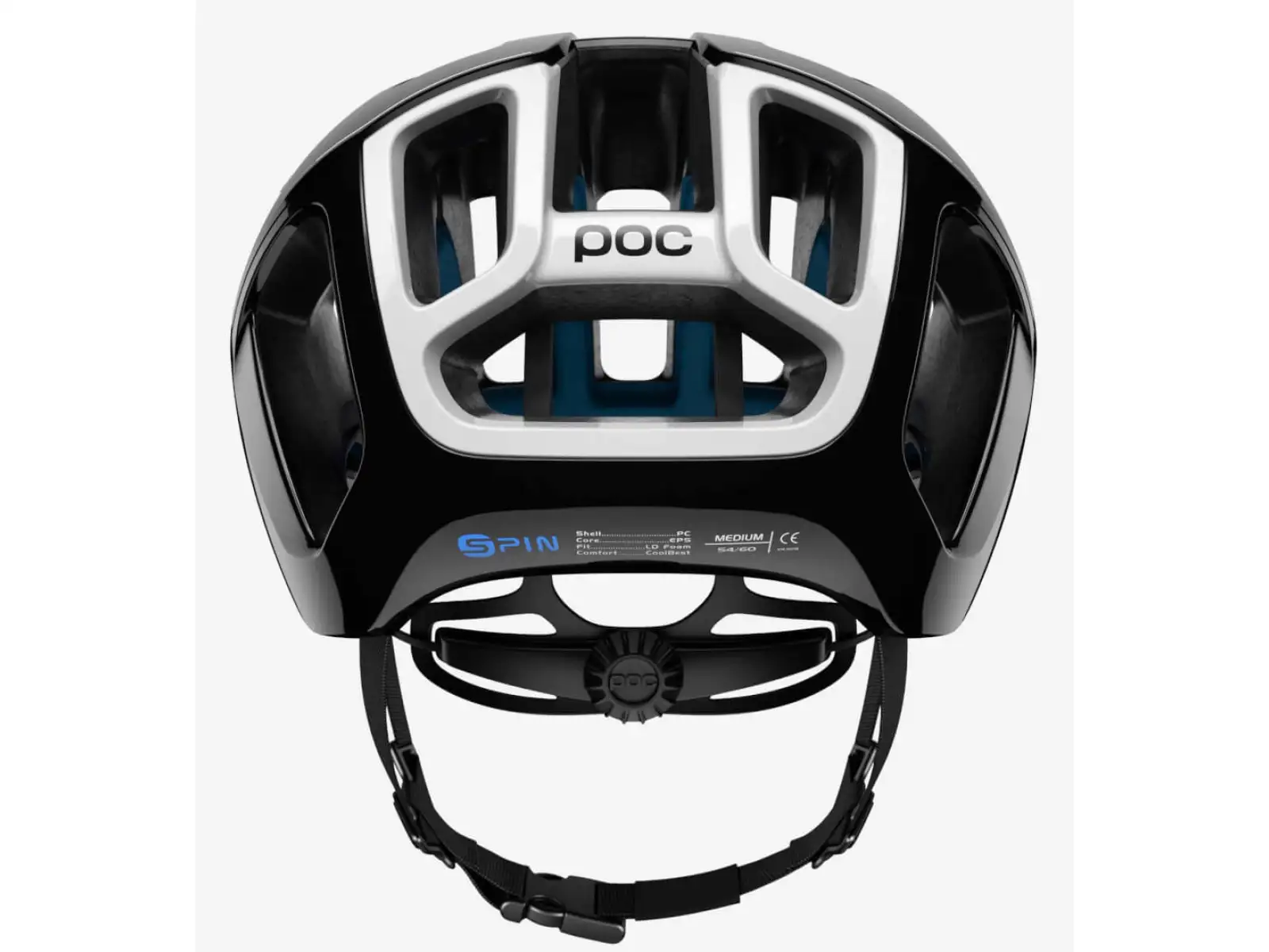 POC Ventral Spin Raceday Straßenhelm Uran Black