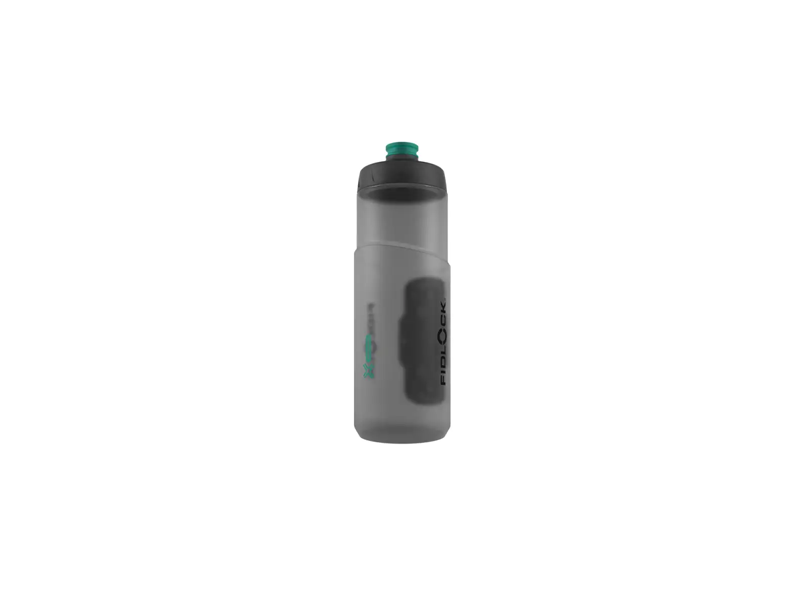 Fidlock Twist Set antibakterielle Flasche Smoke 600 ml + Basis für den Rahmen