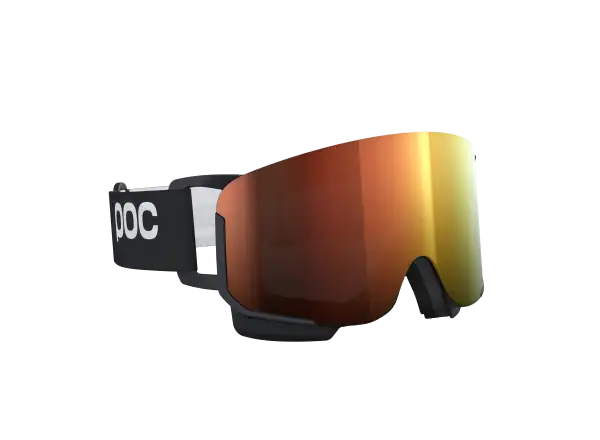 POC Nexal Skibrille Uranium Black/Teilweise Sonnig Orange