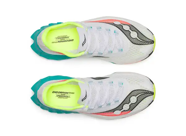 Saucony Endorphin Pro 4 Herren-Laufschuhe white/mutant