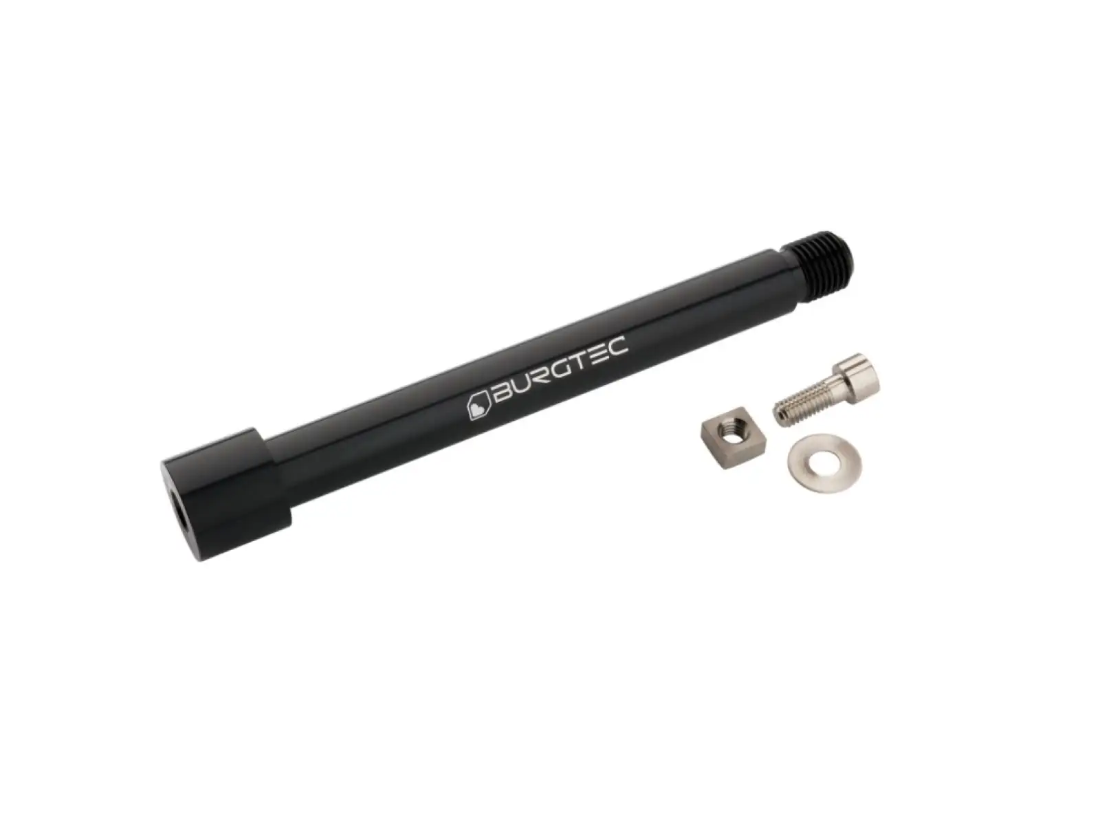 Burgtec vordere Steckachse 15x110 mm Boost Kabolt schwarz