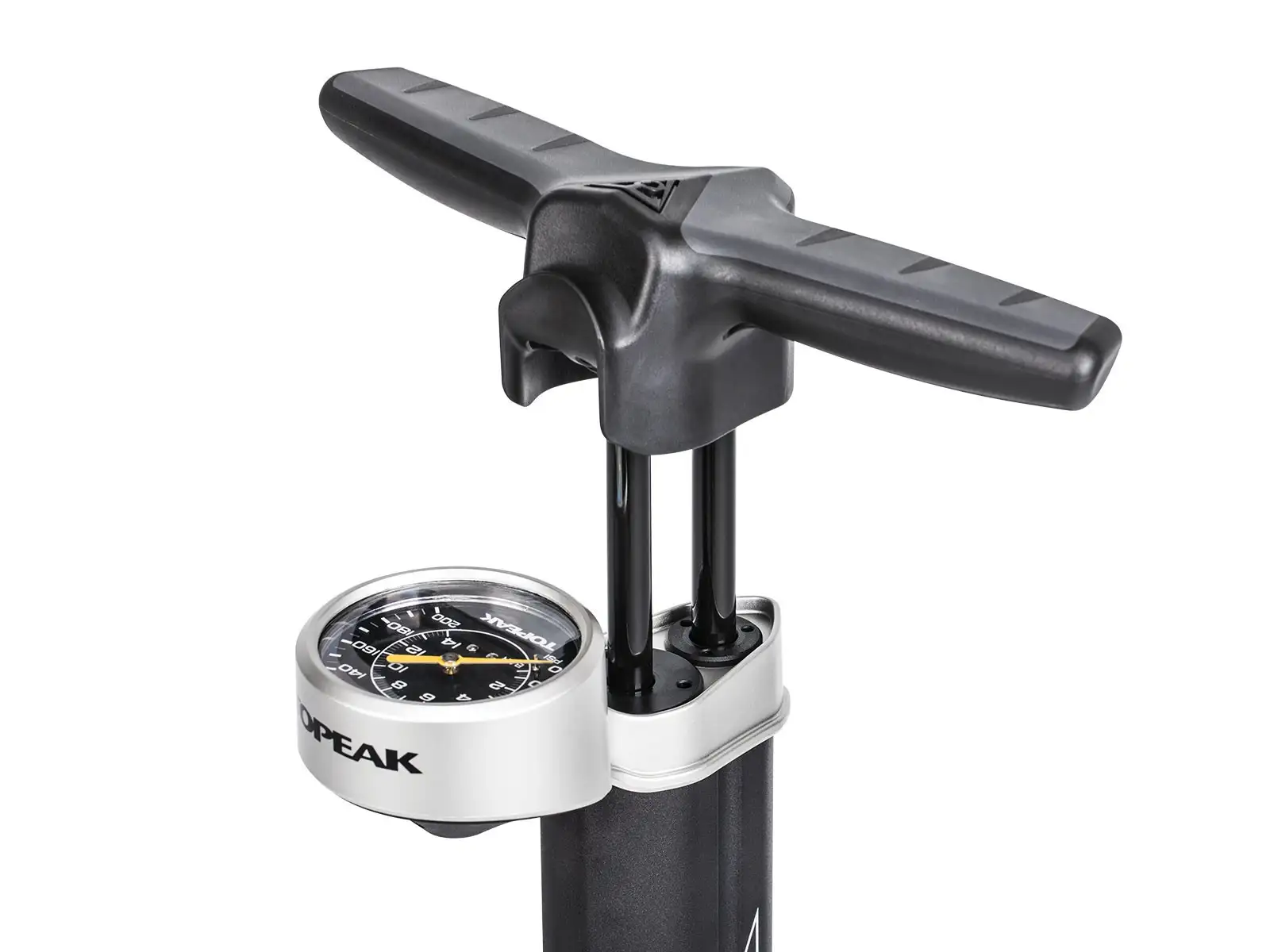 Topeak Joe Blow Twin Turbo Werkstattluftpumpe