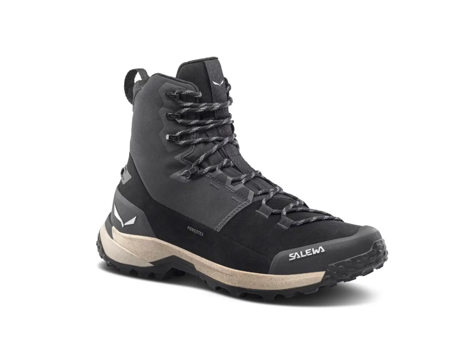 Salewa Puez Winter Mid PTX W Damenstiefel Schwarz/Schwarz