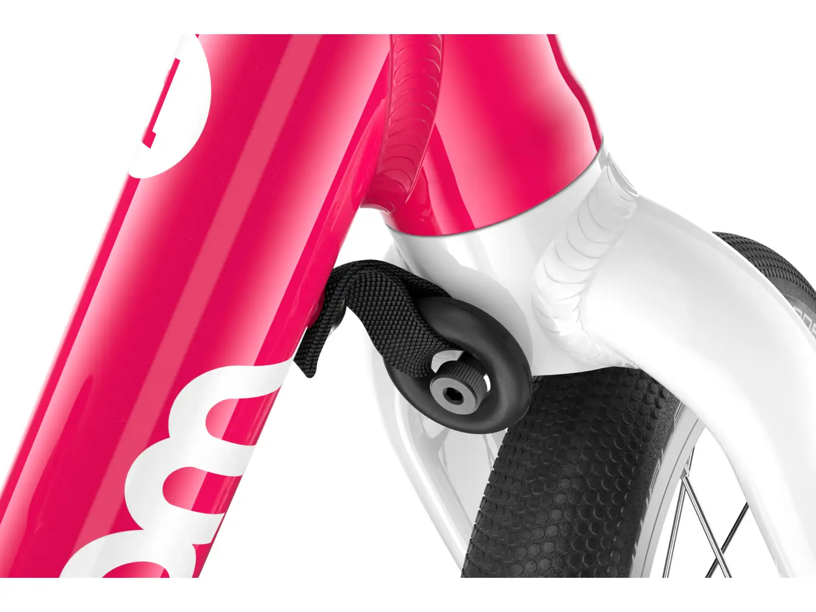 Woom GO 1 Hot Pink 12 Kinderlaufrad