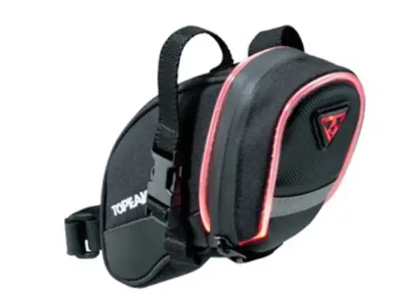 Topeak Aero Wedge iGlow Small Satteltasche mit Riemen